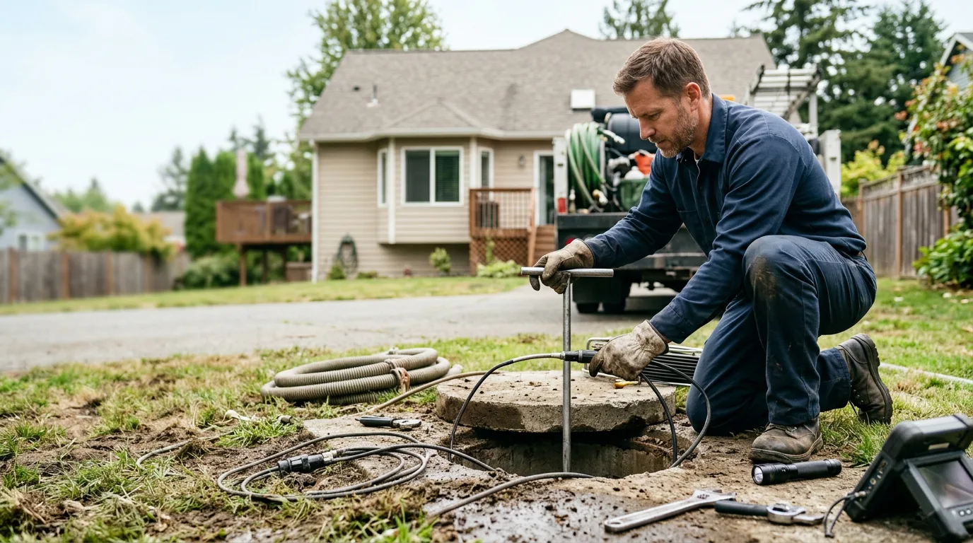 Septic Tank Pumping in Woodland, PA